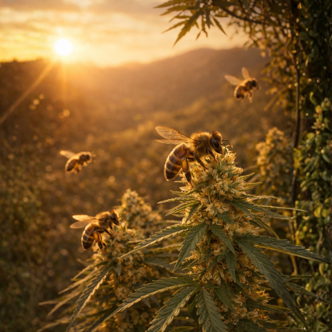 Kendervirágról gyűjtött prémium kenderméz