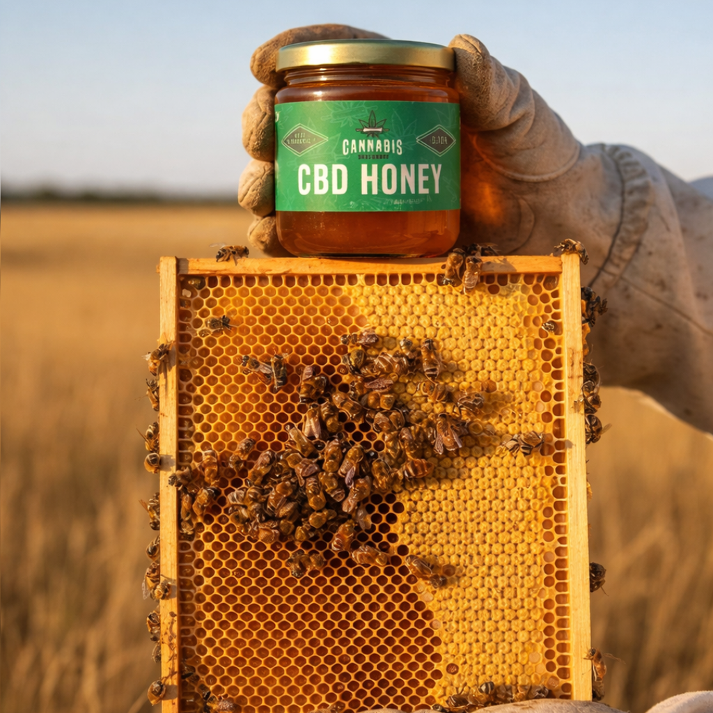 Kendervirágról gyűjtött prémium kenderméz